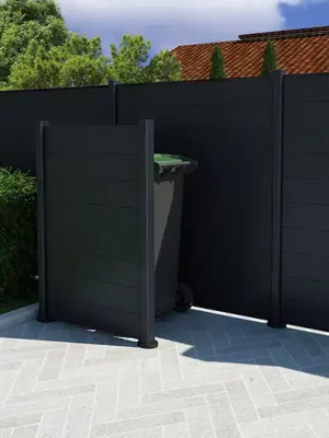 cache poubelle