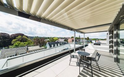 pergola bioclimatique balcon